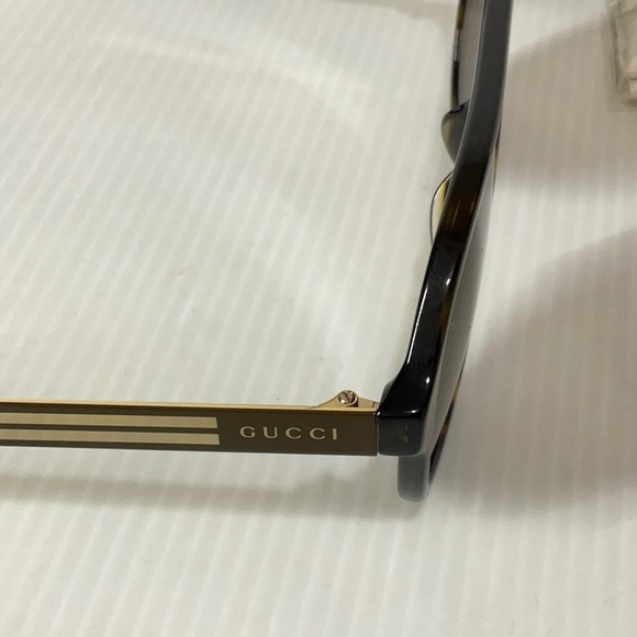 Gucci aviator unisex tortoise sunglasses gg0688s 002 polarized lenses - Picture 5 of 9